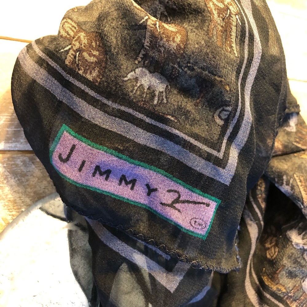 Jimmy V ...... vintage scarf